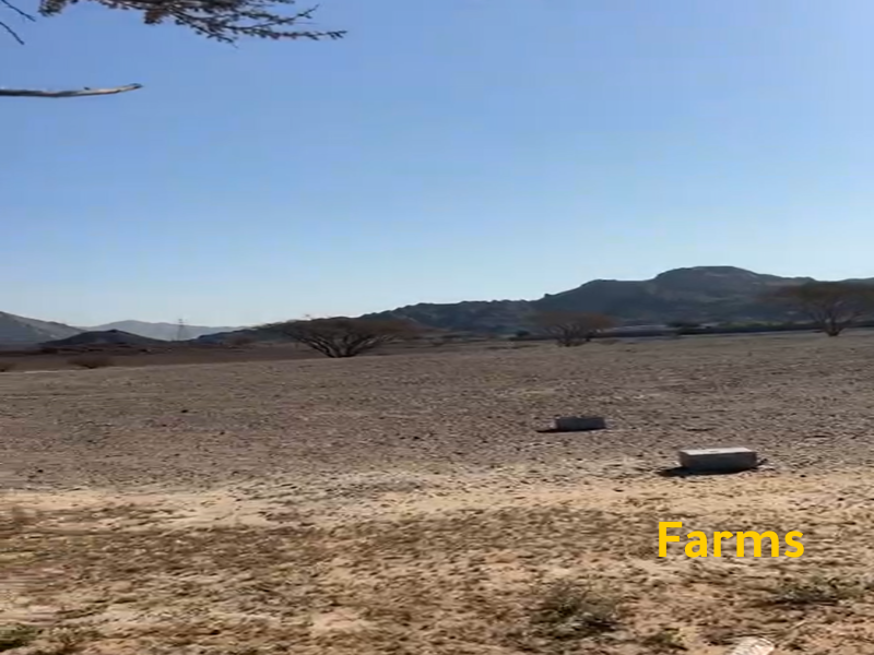 مزرعة للايجار فى راس الخيمة مساحة 168 الف قدم